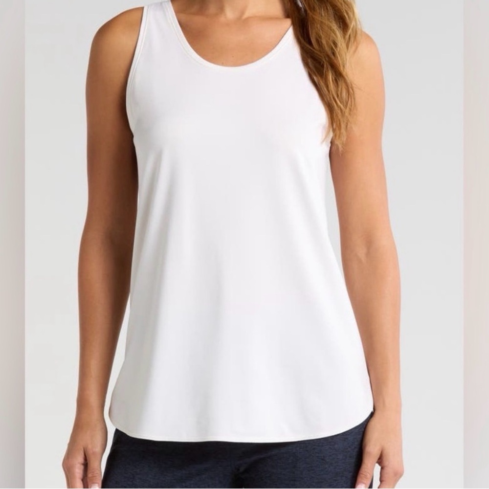 Zella White Tank Top💌